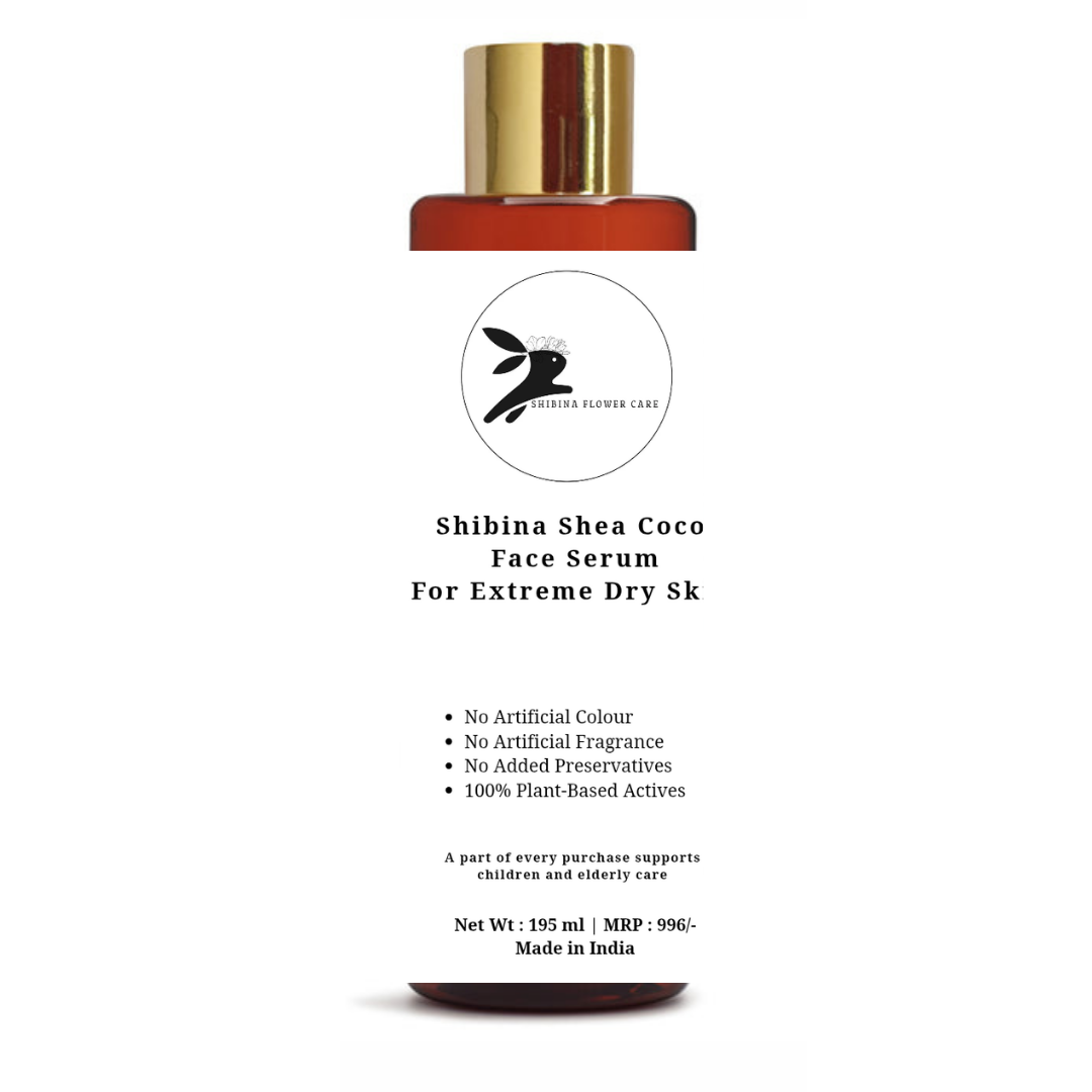 Shibina Shea Cocoa Face Serum For Extreme Dry Skin