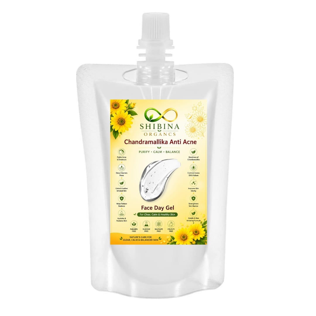 Shibina Organcs Chandramallika Anti Acne Face Day Gel