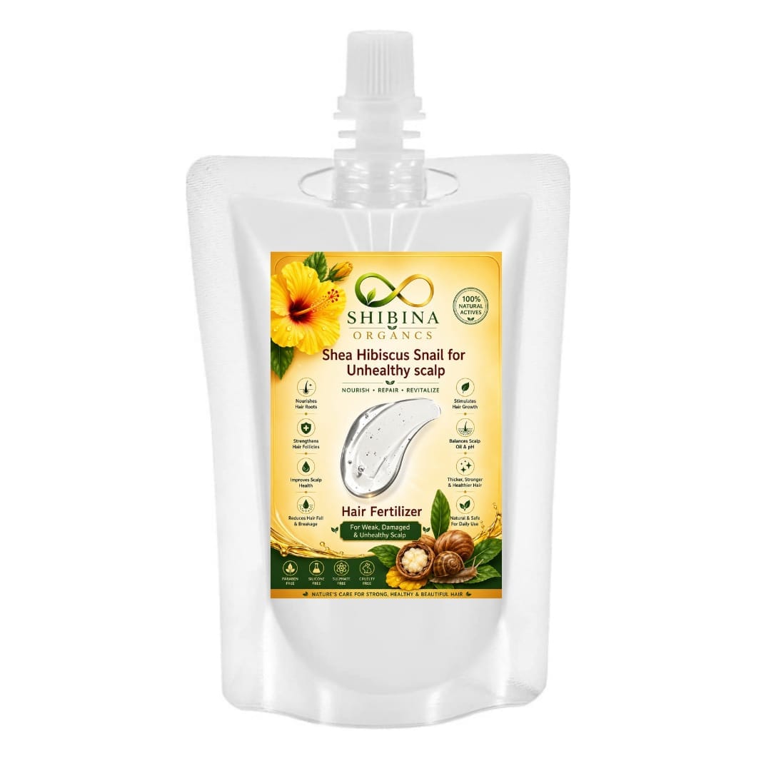 Shibina Shea HIbiscus Snail For Unhealthy Scalp Hair Fertilizer