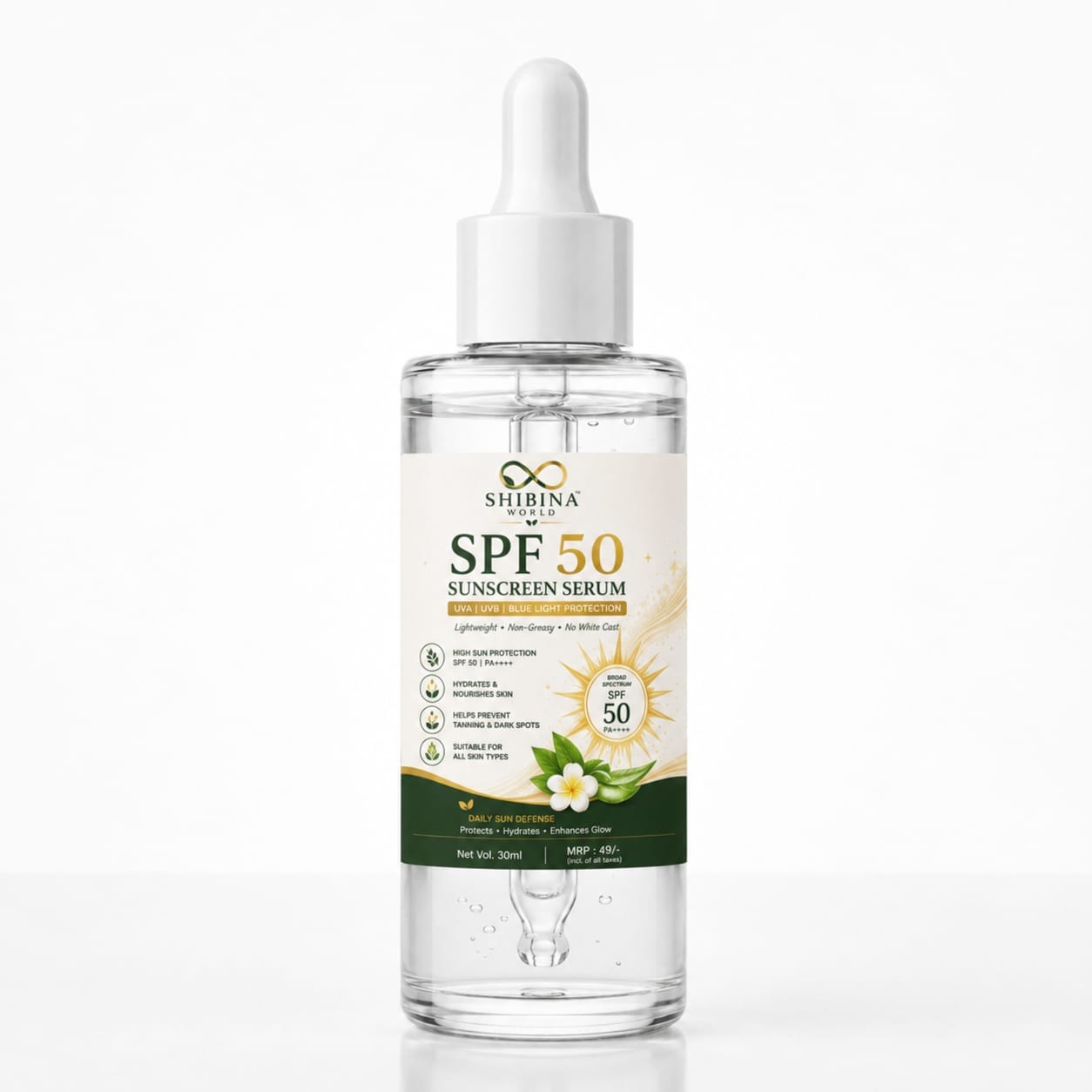 Shibina Sunscreen SPF 50