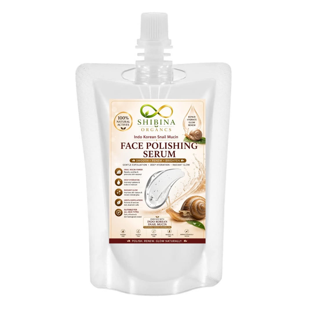 Shibina Indo Korean Snail Mucin Face Polishing Serum