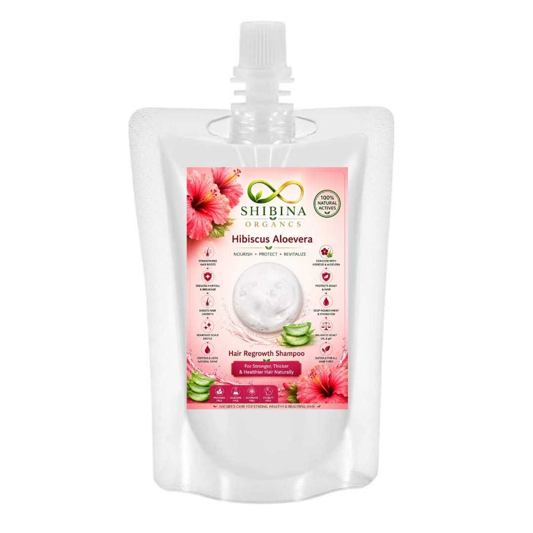 Shibina Hibiscus Aloevera Hair Regrowth Shampoo