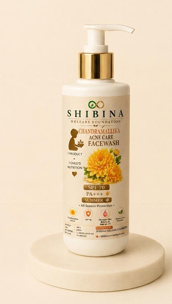 Shibina Chandramallika Acne Care Face Wash
