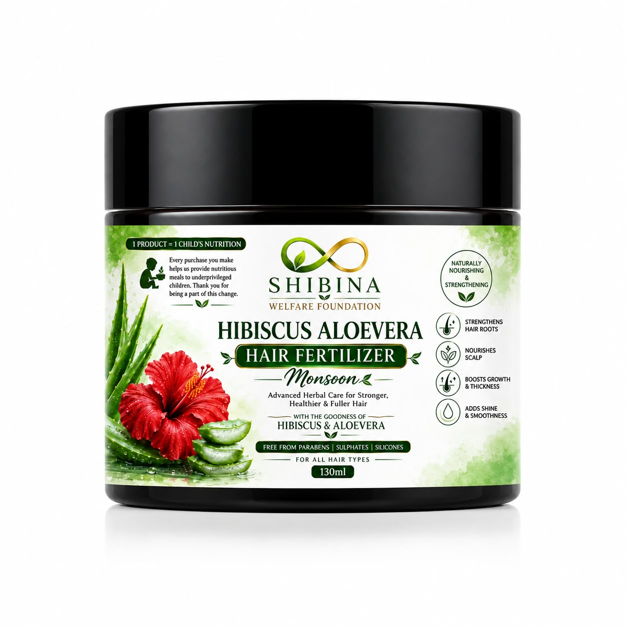 Shibina Hibiscus Aloe vera Hair Fertilizer