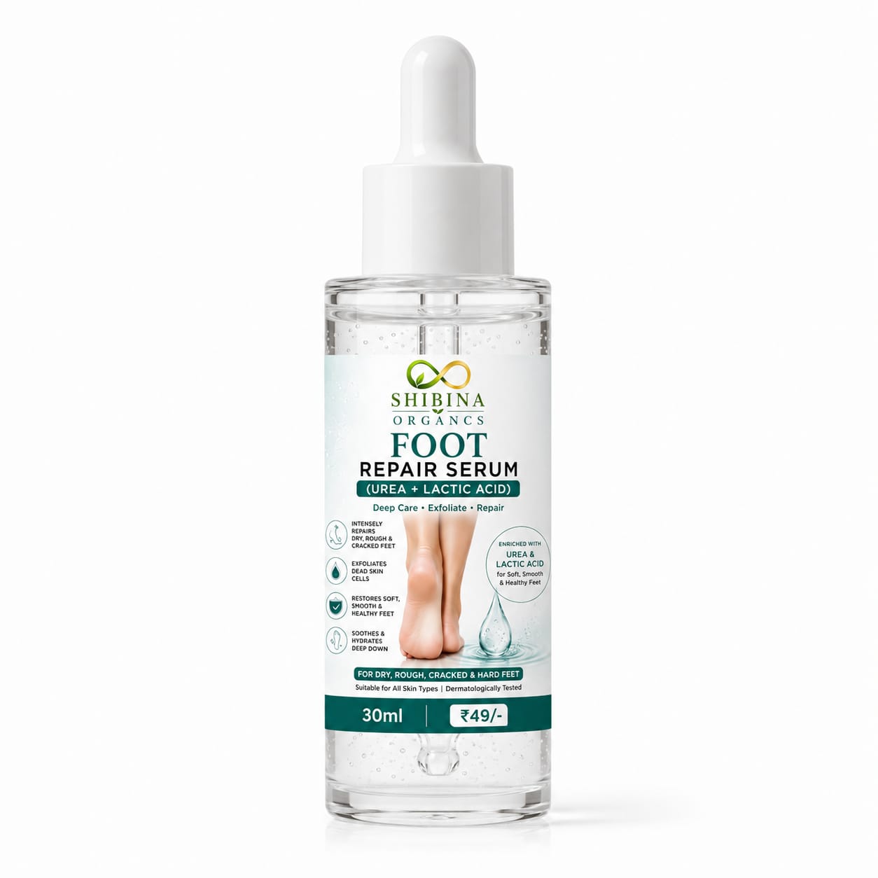 Shibina Foot Repair Serum (Urea + Lactic Acid)