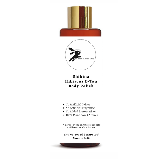 Shibina Hibiscus De Tan Body Polish