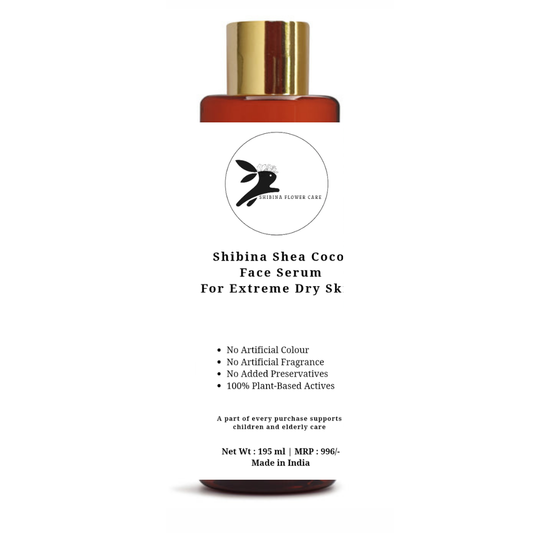 Shibina Shea Cocoa Face Serum For Extreme Dry Skin