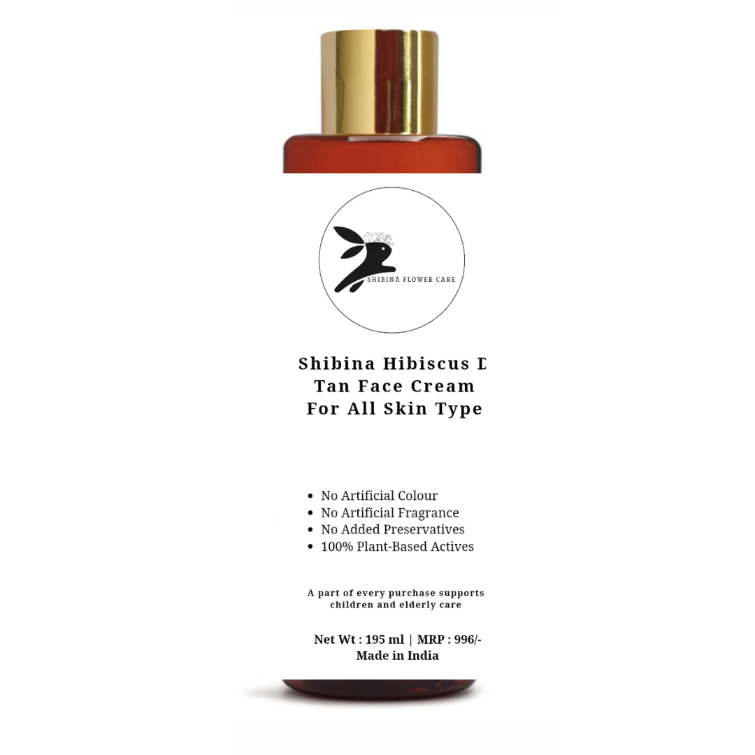 Shibina Hibiscus De Tan Face Cream For All Skin Type