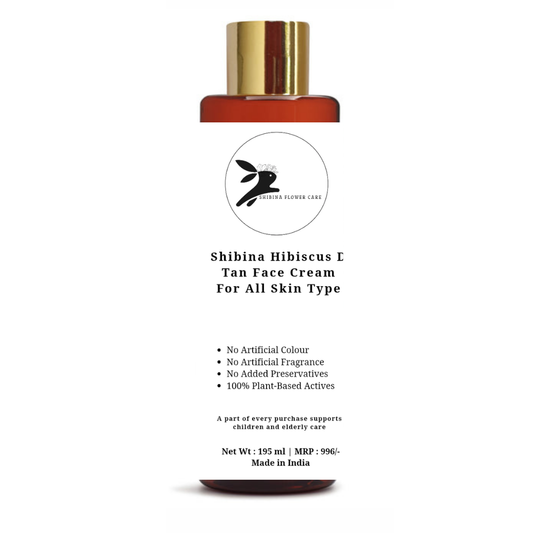 Shibina Hibiscus De Tan Face Cream For All Skin Type