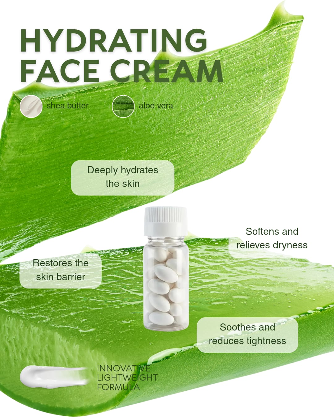 Shibina Hydrating Face Cream Capsule