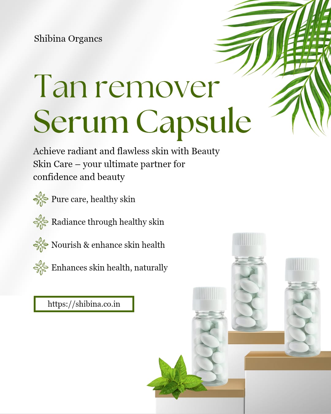 Shibina Tan Remover Serum Capsules