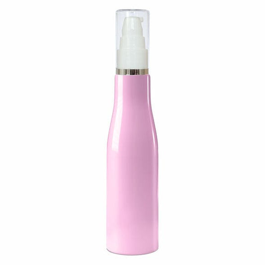 Pink spray droplet bottle