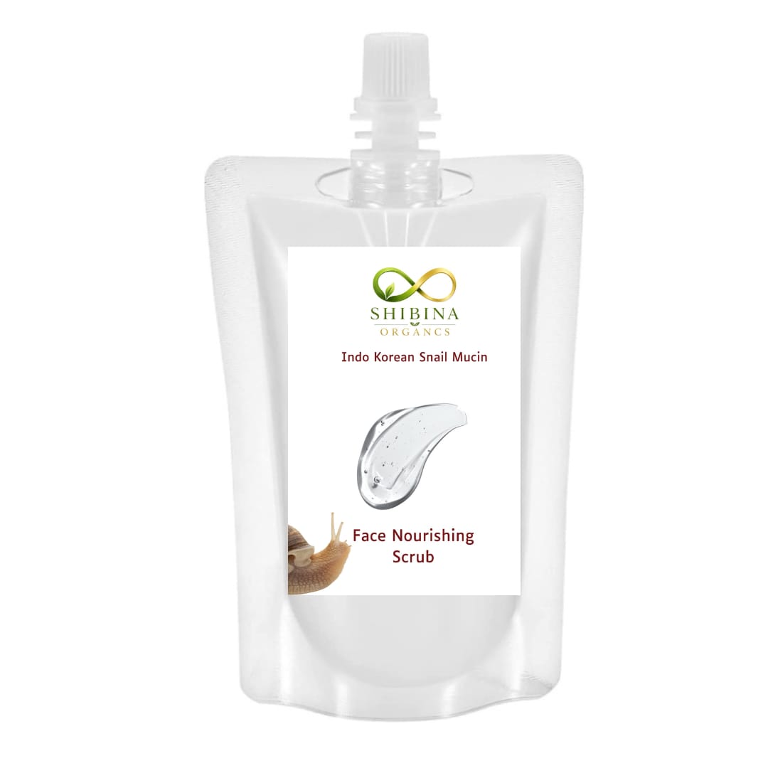 Indo Korean Snail Mucin Fae Nourishing Scrub for Normal to Combination skin