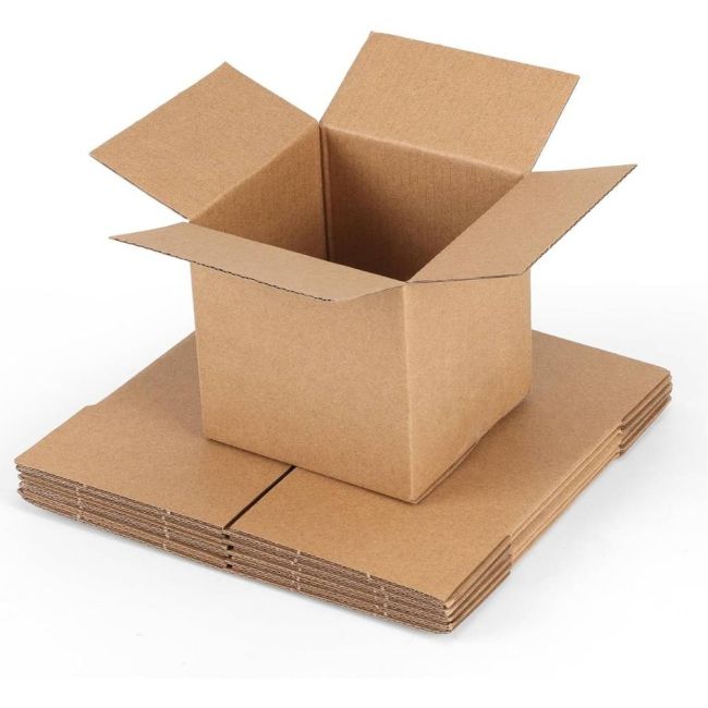 5 ply Corrugated box 4*4*6 pack of 25