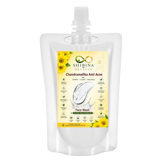 Shibina Organcs Chandramallika Anti Acne Face Wash