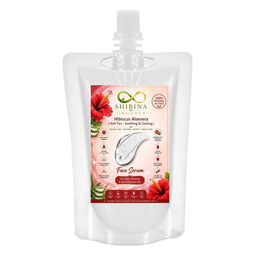 Shibina Organcs Hibiscus Aloe vera De Tan Face Serum