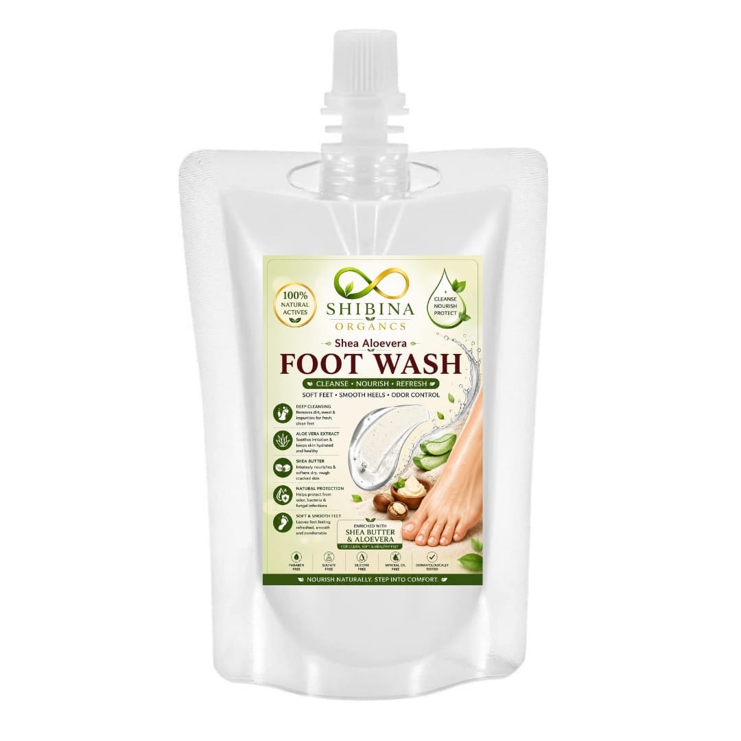 Shibina Organcs Shea Aloe vera Foot Wash