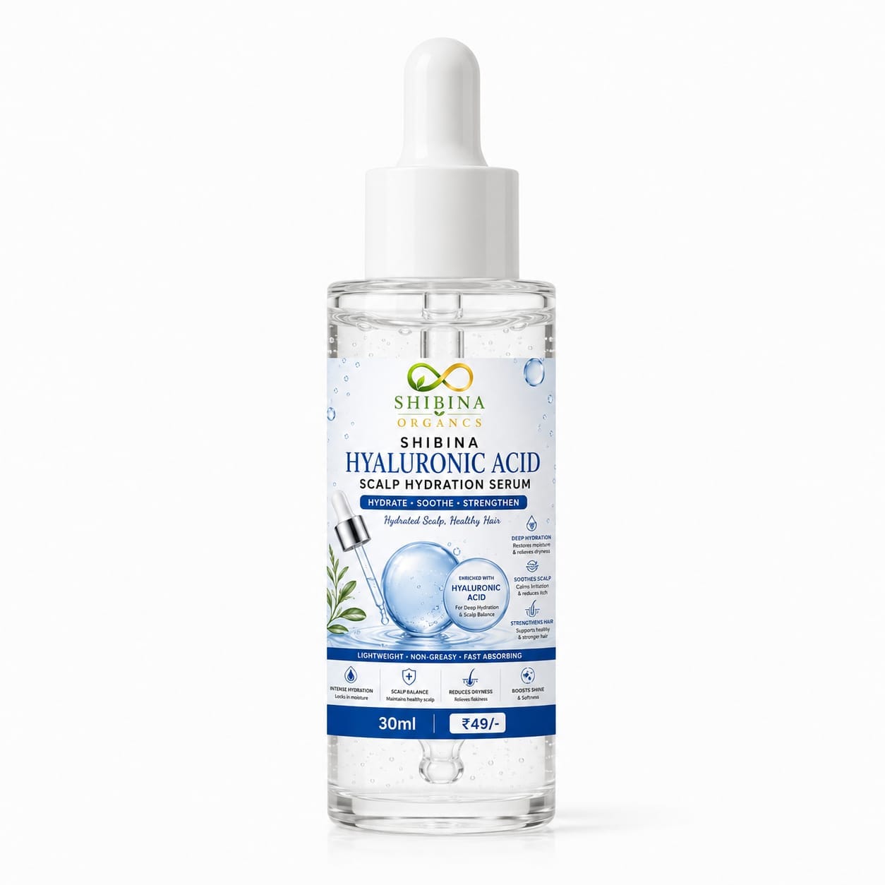 Shibina Hyaluronic Acid Scalp Hydration Serum