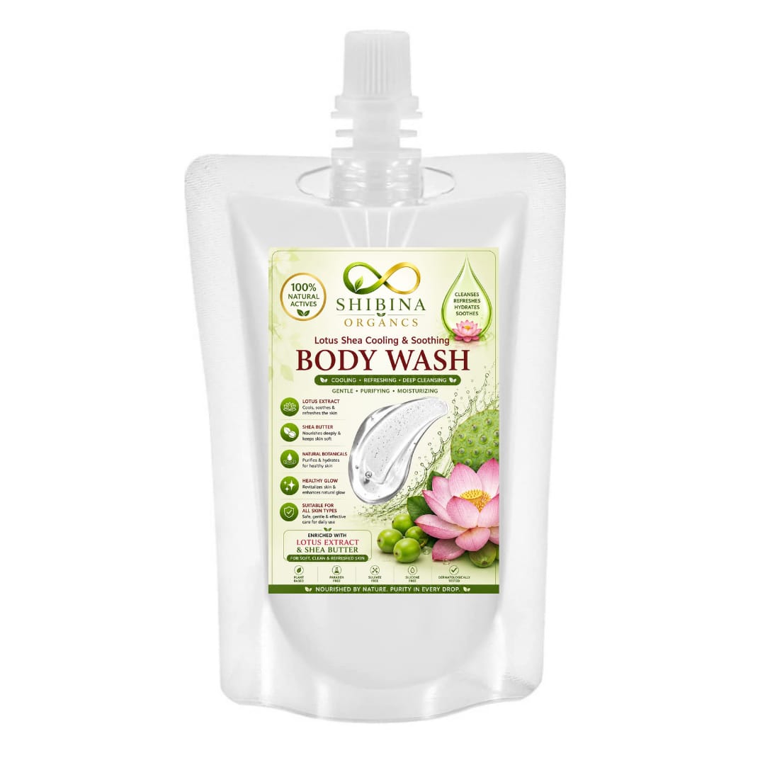 Shibina Lotus Shea Cooling & Soothing Body wash