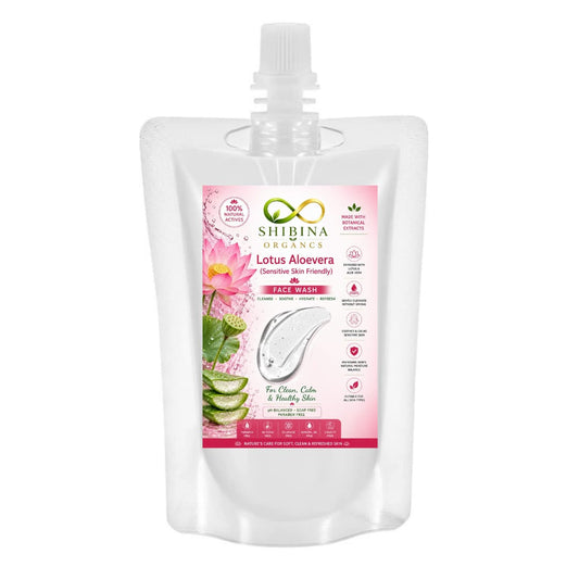 Shibina Lotus Aloevera Face Wash