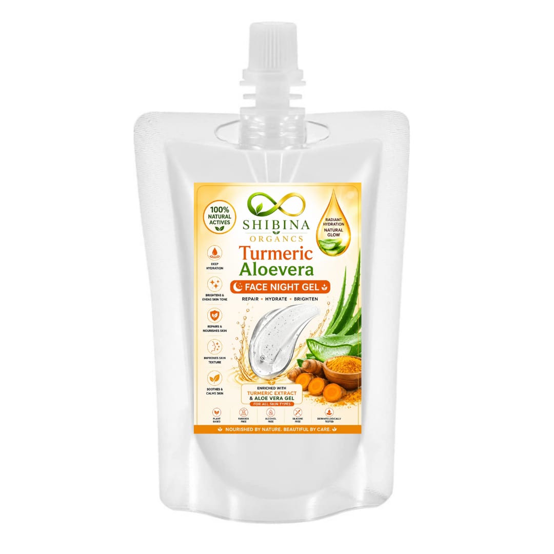 Shibina Turmeric Aloevera Face Night gel