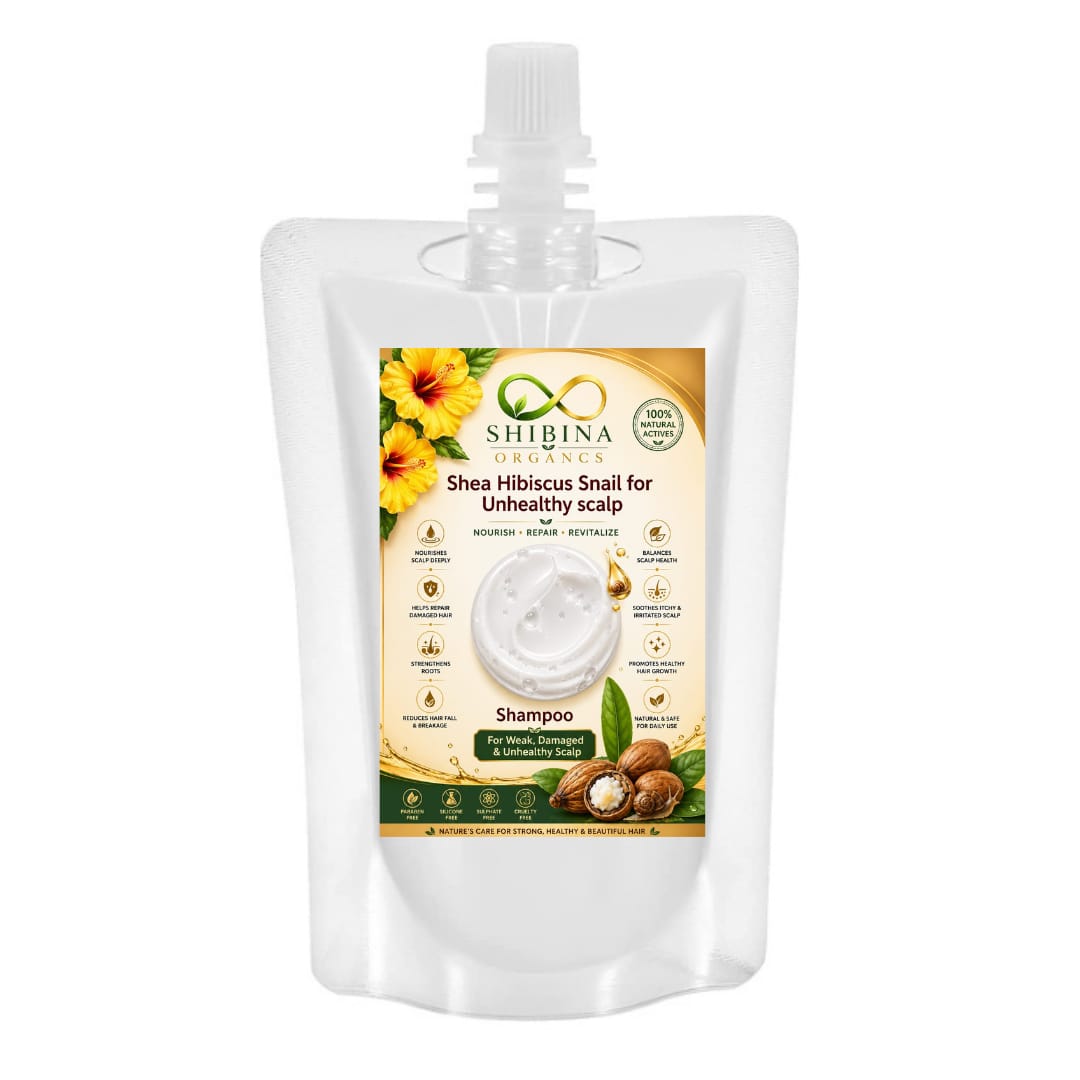 Shibina Shea Hibiscus Snail For Unhealthy Scalp Shampoo