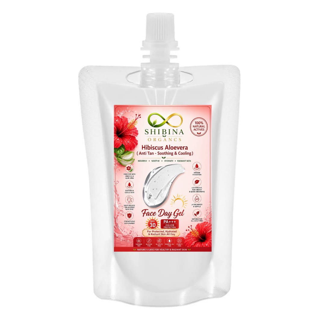 Shibina Hibiscus Aloevera De Tan Face Day Gel SPF30 pa+++
