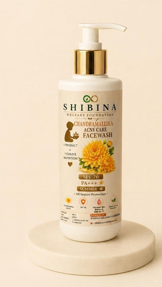 Shibina Chandramallika Acne Care Face Wash