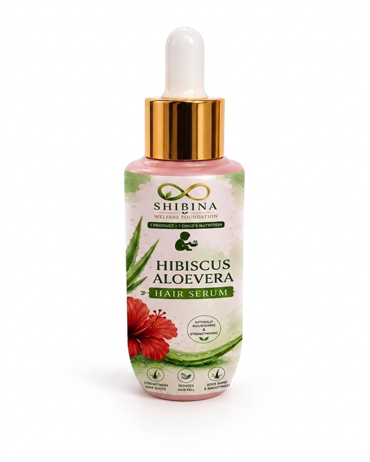 Shibina Hibiscus  Aloe vera Hair Serum