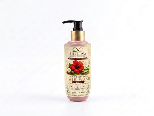 Shibina Shea Hibiscus Snail Hair Wash