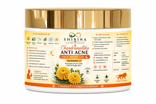 Shibina Chandramallika Anti Acne Face Night gel