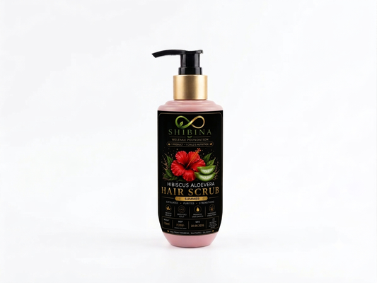 Shibina Hibiscus Aloevera Hair Scrub