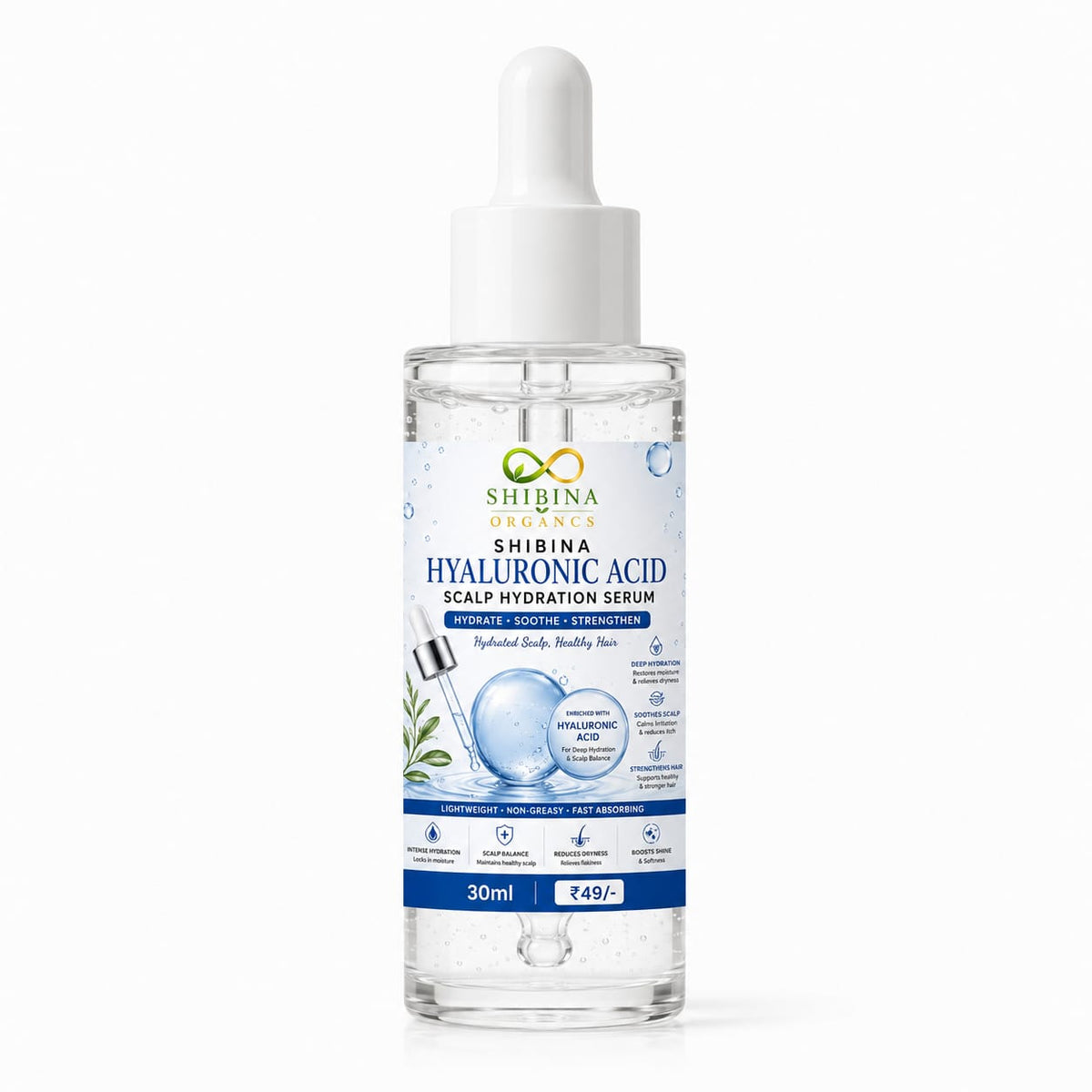 Shibina Hyaluronic Acid Scalp Hydration Serum