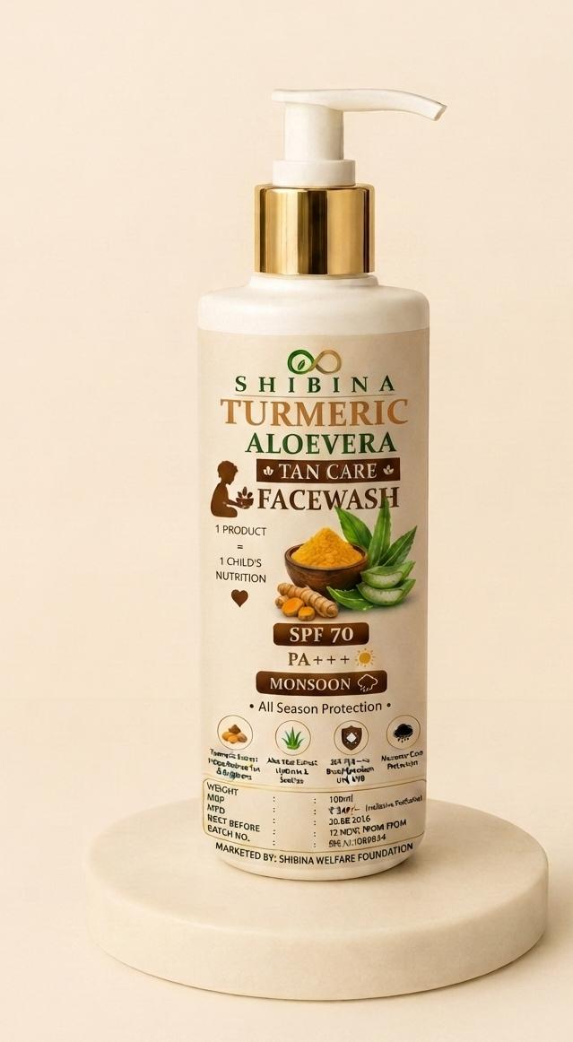 Shibina Turmeric Alovera Tan Care Monsoon Face Combo