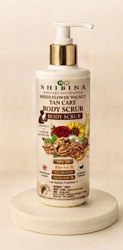 Shibina Mixed Flower Tan Care All Season Body Combo
