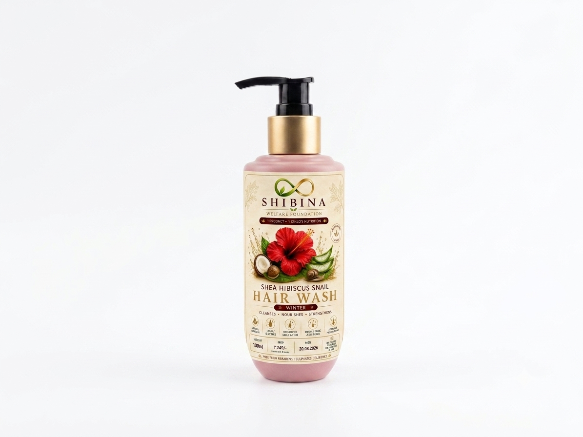 Shibina Shea Hibiscus Snail Winter Hair Combo