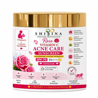 Shibina Rose Vitamin C Monsoon Face Combo