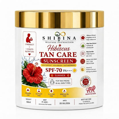 Shibina Hibiscus Tancare Summer Face Combo